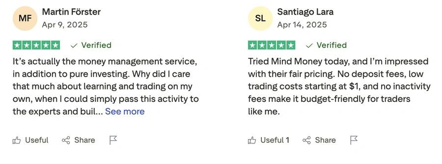 mind-money.eu: отзывы о профессиональной команде